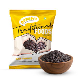 Black Kavuni Rice - Ancient Superfood Rich in Antioxidants, Fiber & Iron | Diabetic-Friendly, Heart-Healthy & Perfect for Immune Boosting