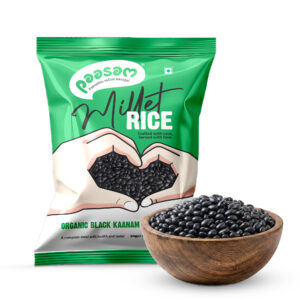 Organic Black Kaanam (Kollu) – High in Protein, Fiber & Nutrients for Heart Health, Digestion & Blood Sugar Control – 100% Pure, Vegan, & Eco-Friendly