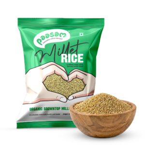 Organic Browntop Millet – Nutrient-Rich, Gluten-Free Superfood for Healthy Digestion, Immunity, and Energy Boost – Ideal for Balanced Meals and Heart Health