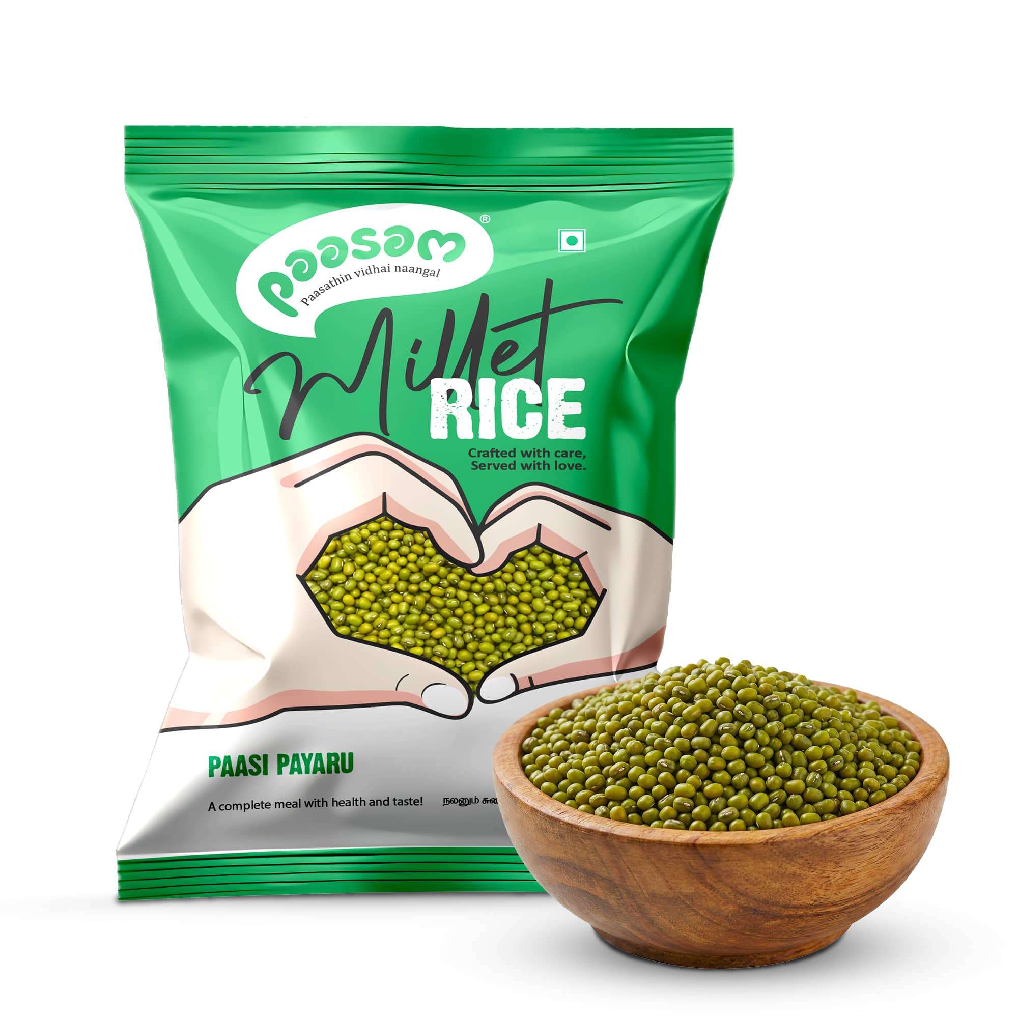 Paasi Payaru (Green Gram) - Nutrient-Packed, Organic Superfood for Immunity, Digestion & Heart Health – Rich in Protein, Fiber & Antioxidants, 100% Natural