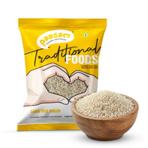 Samai Rice Boiled – Nutritious Little Millet, High in Fiber, Low Glycemic, Diabetic-Friendly, Supports Digestion, Weight Management & Overall Wellness