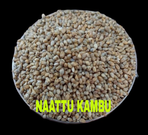 Naattu Kambu (Traditional Millet) – Organic, Nutritious, and Heart-Healthy Superfood for Balanced Digestion, Immunity & Energy – 100% Chemical-Free, Sustainable Choice